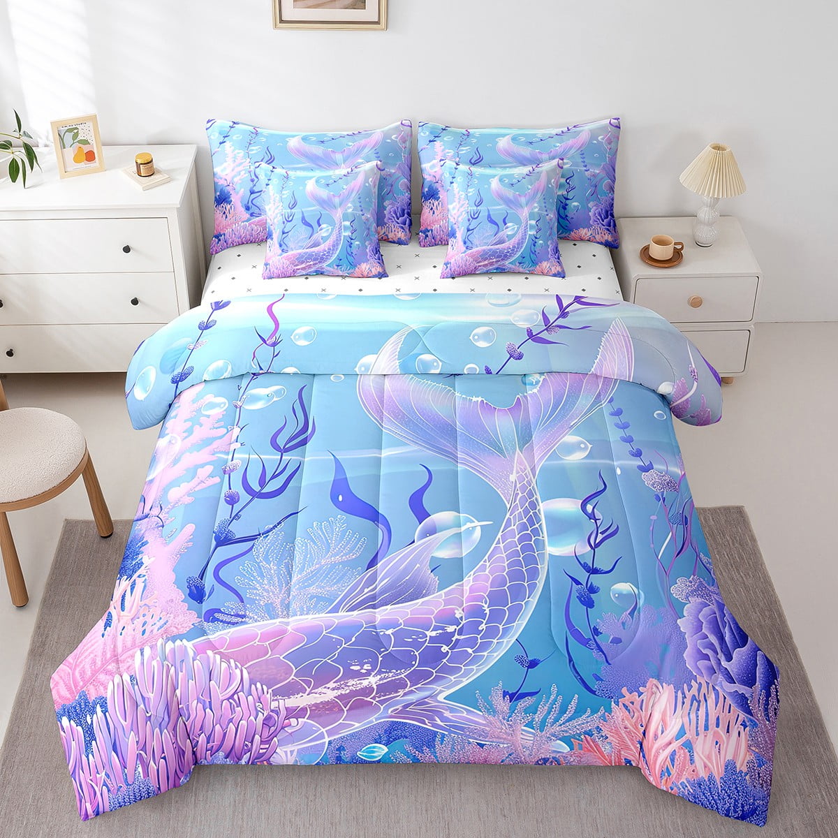 Comforter Target Mermaid Pillow Mermaid Bedding Target