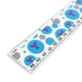 thumbnail image 1 of Purple Mermaid Tail Whale Tail 12 Inch Standard and Metric Plastic Ruler, 1 of 3