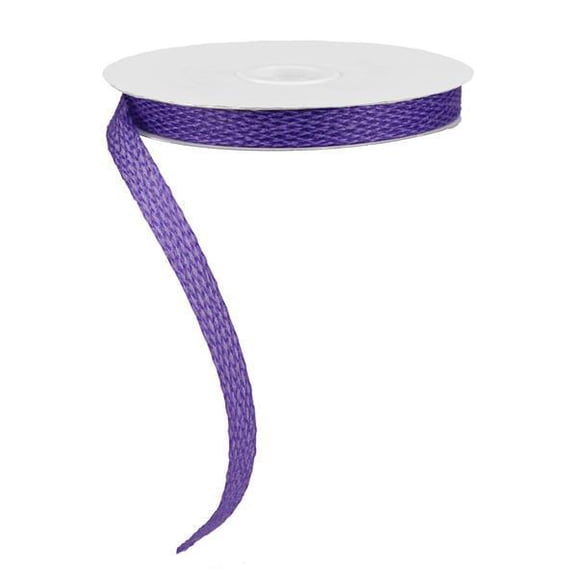 Purple Metallic Corsage Ribbon (30 Yards x 0.5 Inches)
