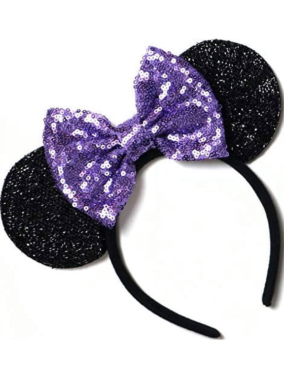 Purple Mickey Ears, Sparkly Mickey Ears, Daisy Mickey Ears, Tangled Mickey Ears, Minnie Ears, Lilac Mickey Ears