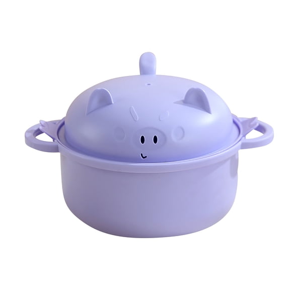 Purple Microwave Safe Ramen Bowl Set 6 Piece Fiber Ramen Noodles Bowl For College Dorm Room Microwave Heating Soup Noodle Bowl Set Reusable Bowls Purple Color