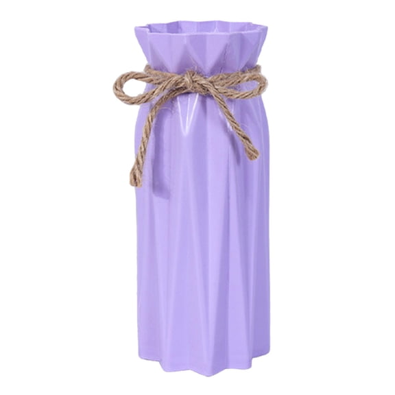 Purple Modern Geometric Vase Purple For Flower Arrangement #hLLu2