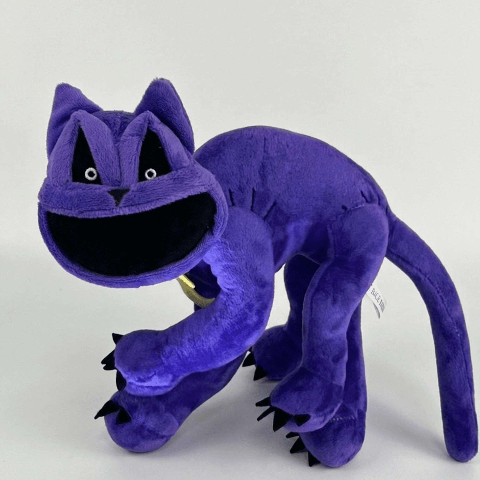 Purple Monster Plush Toy  Soft Scary-Cute Stuffed Animal with Big Smile -  Walmart.com