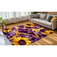 thumbnail image 1 of Purple Mosaic Rug 5x7 ft = 155x215 cm, 1 of 5