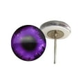 thumbnail image 1 of Purple Night Sky Tree Line Glass Eyes on Wire Pin Posts, 1 of 3