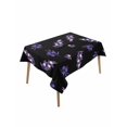 thumbnail image 1 of Purple Olive Fruits Table Cloth, Waterproof Tablecloth for Rectangle Tables, Spring Farm Branches Leaves Plants Black Reusable Washable Fabric Table Cover for Restaurant Kitchen Dining Tables 60"x84", 1 of 9