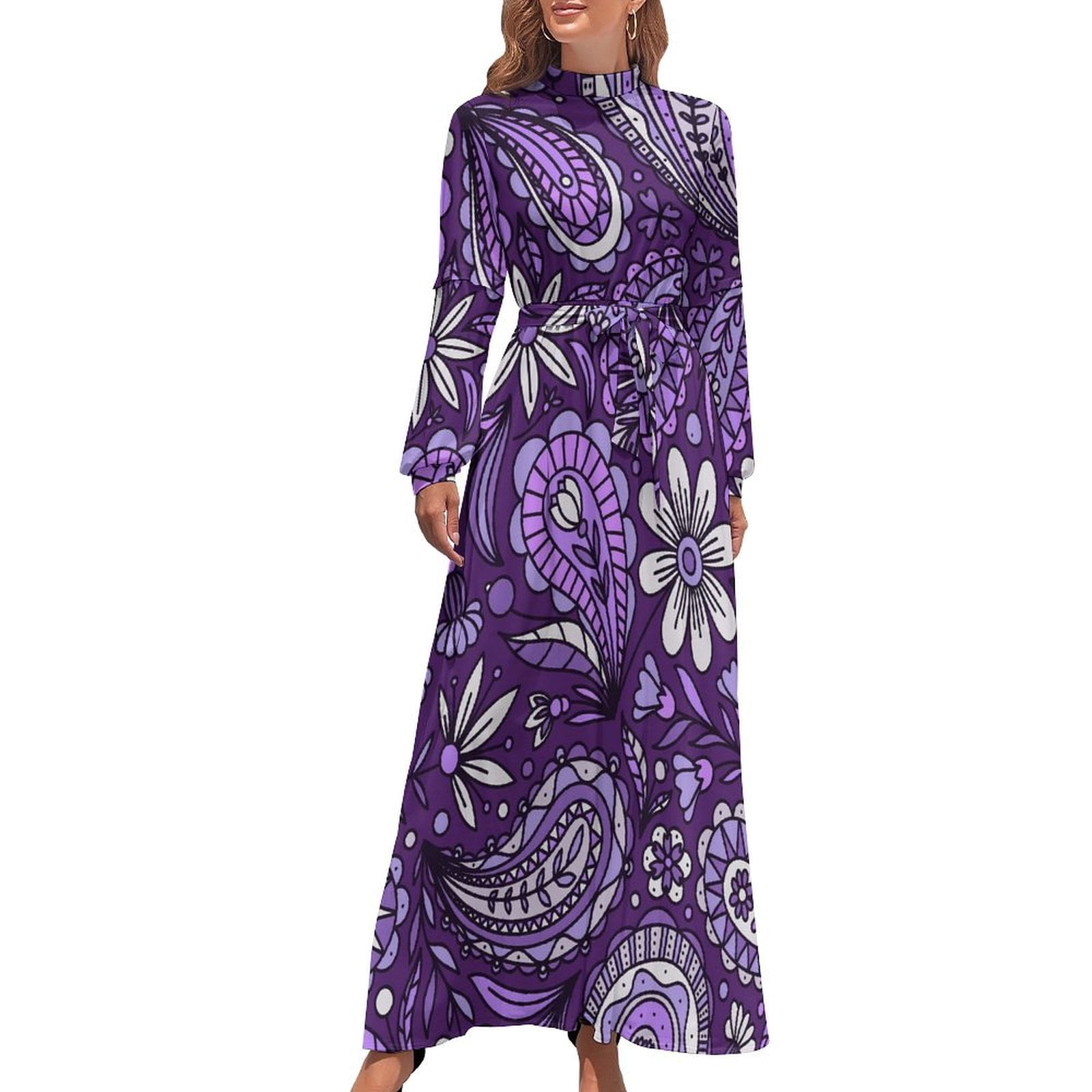 open lace back dress My Purple Paisley Dress (12)  Sunbeam Vintage