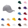 thumbnail image 1 of Purple Oversize Baseball Cap polyester-cotton blend Soft Unconstructed Plain Blank Adjustable Size Dad Hat A, 1 of 3