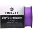 thumbnail image 1 of Purple PLA 3D Printer Filament 1.75mm 1kg - FilaCube PLA 2 1.75 mm Plastic 3D Filament Supplies Pack [Made in USA] Compatible FDM Printers Ender monoprice creality anycubic anet makerbot wanhao, 1 of 5