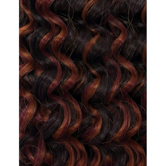 Outre Purple Pack Brazilian Bundle 100% Human Hair Blend Braid - PRESTRETCHED DOMINICAN CURL BULK 18"