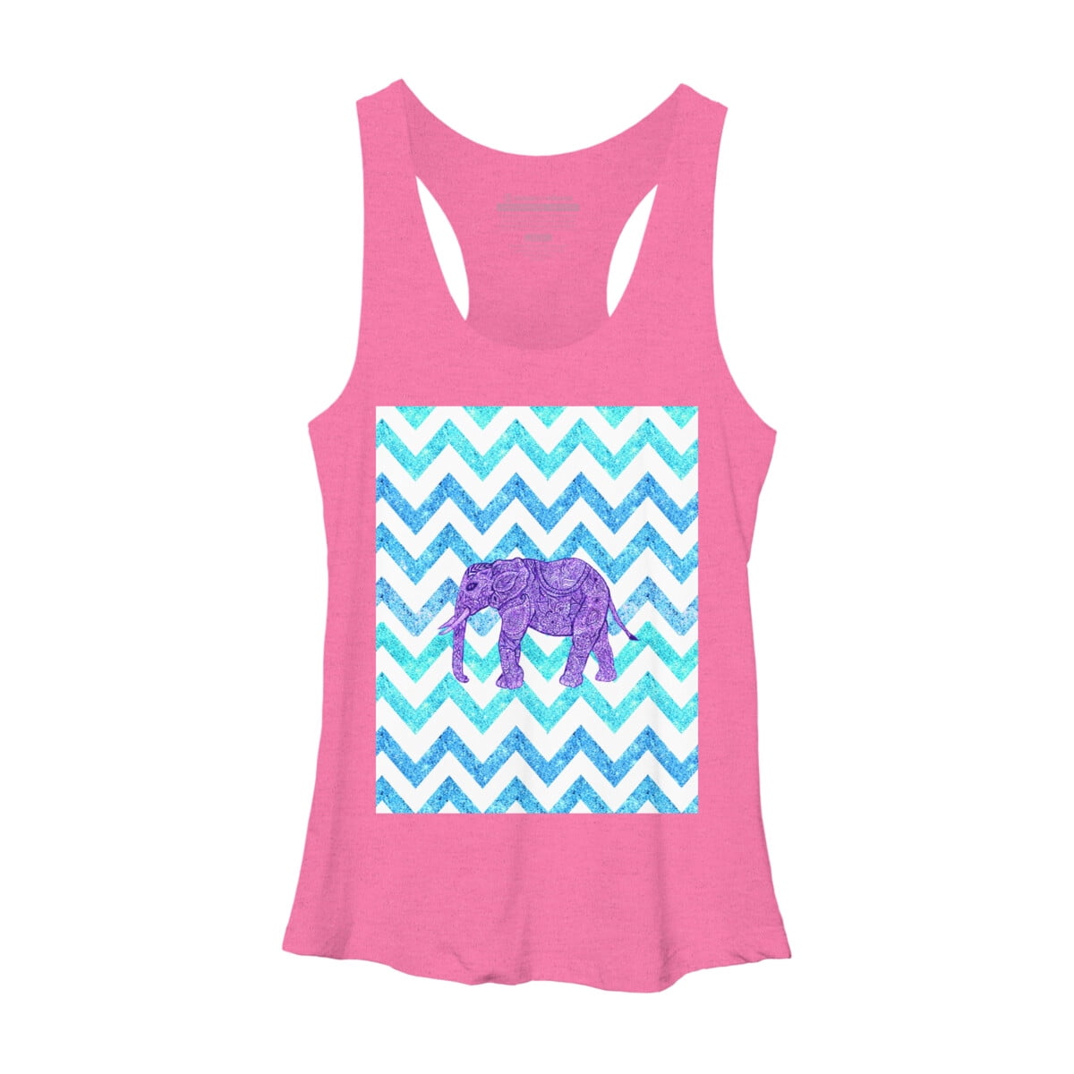purple paisley tank top