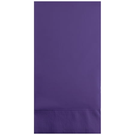 Purple Paper Guest Towels 48 Count for 24 Guests