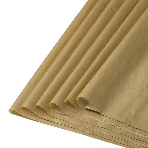 Purple Papers Gold Wrapping YPF5 Tissue | Size 50x75 cm of 25 Sheets | 20x30 Inches | Art & Craft, Decoration, Gift Wrapping for Mother's Day | Metallic Gold Tissue Paper for Gifts Bags and More