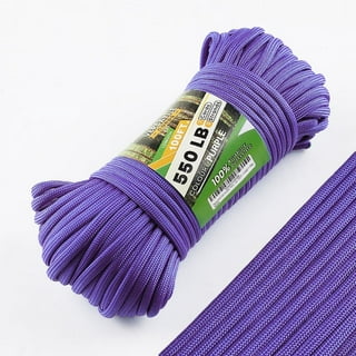 200 Colors 50-100FT 4mm 550 Paracord Micro Cord Parachute Cord Tent Lanyard  Rope