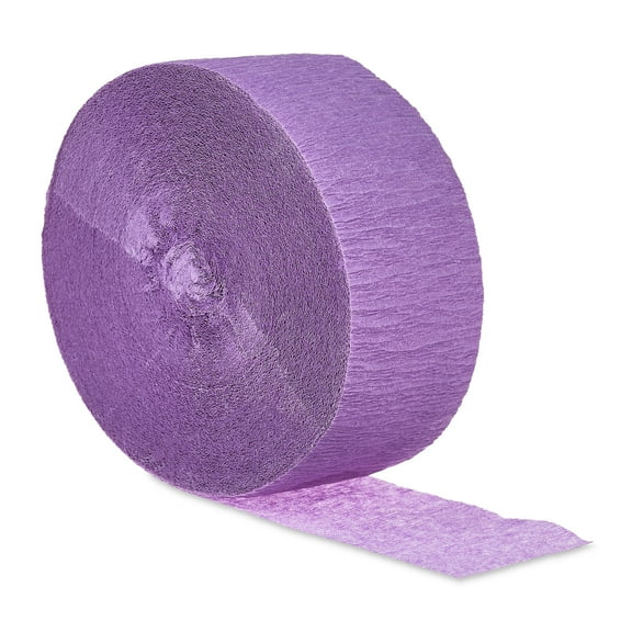 Purple Paper Party Streamer, 150', by Way To Celebrate