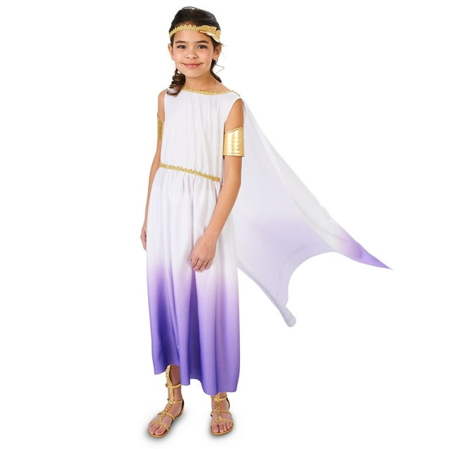 Purple Passion Greek Goddess Child Costume - Walmart.com