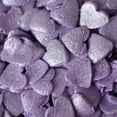 thumbnail image 1 of Krazy Sprinkles - Edible Purple Pearl Heart Shapes - Bold Cake Decoration, 1/2 Cup, 1 of 3