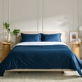 thumbnail image 1 of Purple PerfectStay Duvet Cover Easy to Assemble Night Sky Blue Twin/TwinXL Two Piece 100% Cotton, 1 of 6