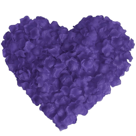 Purple Petals De Rosas Artificiales, Photo Shoots, Voguev 100Pc Artificial Rose Petals Silk Petals Bright Silk Fabric Real Bridal Wedding Petals Home Decoration Artificial Flowers Silk Flowers