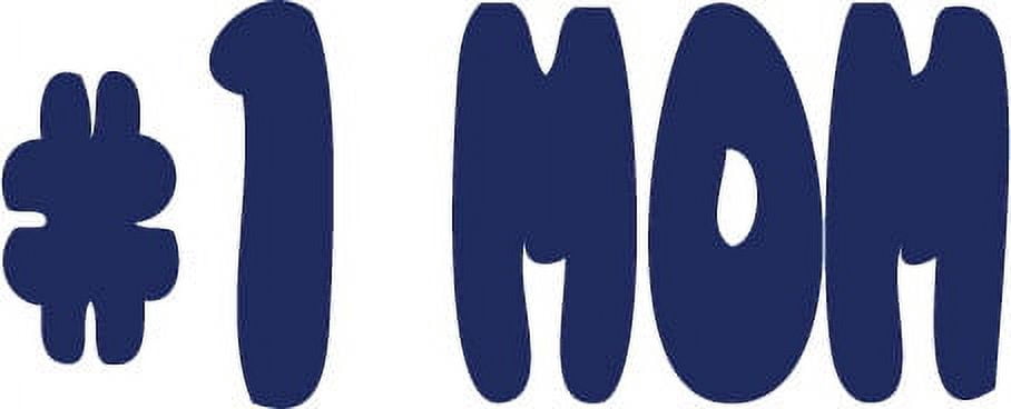 Purple Picniva #1 Mom Quotes Stickers - Laptop Stickers - 5