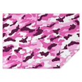 thumbnail image 1 of Purple Pink Camo Classic Shapes Pattern Rectangle Tablecloth 60"x84",Waterproof Polyester Rectangle Table Cloth, Wipeable Spillproof Polyester Tablecloth for Dining, Camping, Indoor and Outdoor, 1 of 5
