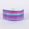 thumbnail image 1 of Purple Pink - Laser Metallic Mesh Ribbon - ( 4 Inch x 25 Yards ), 1 of 2