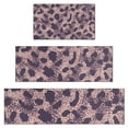 thumbnail image 1 of Purple and Pink Leopard Pattern Kitchen Rugs Sets Of 3,Kitchen Runner Rugs Non Skid Washable,Decorative Kitchen Floor Mats for Kitchen,Sink,Laundry,17"x30"+ 17"x47" + 17"x59", 1 of 6