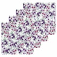 thumbnail image 1 of Purple Pink Roses Kitchen Dish Towels for Drying Dishes Set of 4, Spring Floral Elegant Pastoral Botanical Waffle Weave Microfiber Hand Tea Bathroom Towels Quick Dry & Absorbent Towel 12x12, 1 of 7