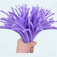 thumbnail image 1 of Purple Pipe Cleaners, 100psc Pipe Cleaners Craft Supplies, Chenille Stems, Pipe Cleaners for Crafts, Art and Craft Supplies, 1 of 2
