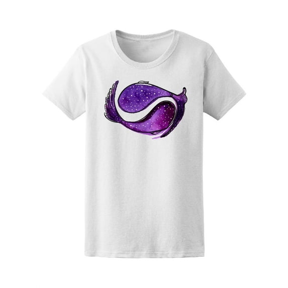 Purple Piscis, Galaxy Style Tee Women's -Image by Shutterstock