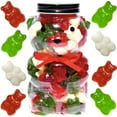 thumbnail image 1 of Purple Plum Holiday-Themed Gummy Bears Holiday Candy Variety Pack, 1-lb Jar, 1 of 8
