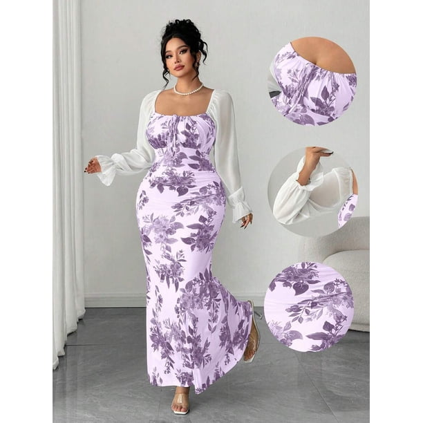 corset style floral dress Amoris T717 Long Formal A Line Prom Size:UK 8/10 size_8 romantic aesthetic Burgundy and Navy Silk