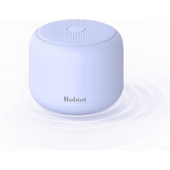 Purple Portable Bluetooth Mini Speaker IPX5 Waterproof with Strap Wireless Speaker 20 Hours Playtime Wireless Speaker for Outdoor Built-in Microphone Gift Ideas