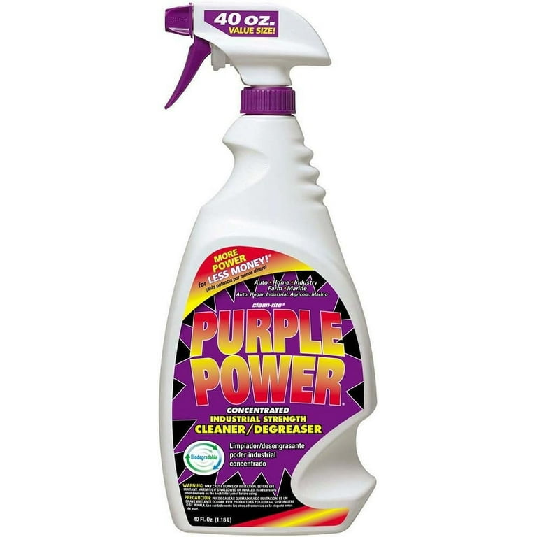 Purple Power 4319PS Industrial Strength Cleaner/degreaser, 40 Oz
