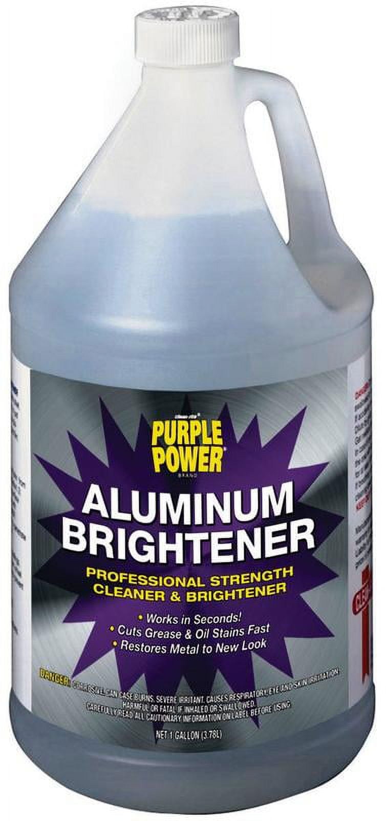 Aluminum Cleaner & Brightener & Restorer / 1 Gallon Combo