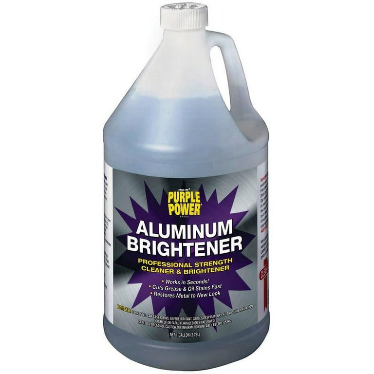 Purple power aluminum brightener deals