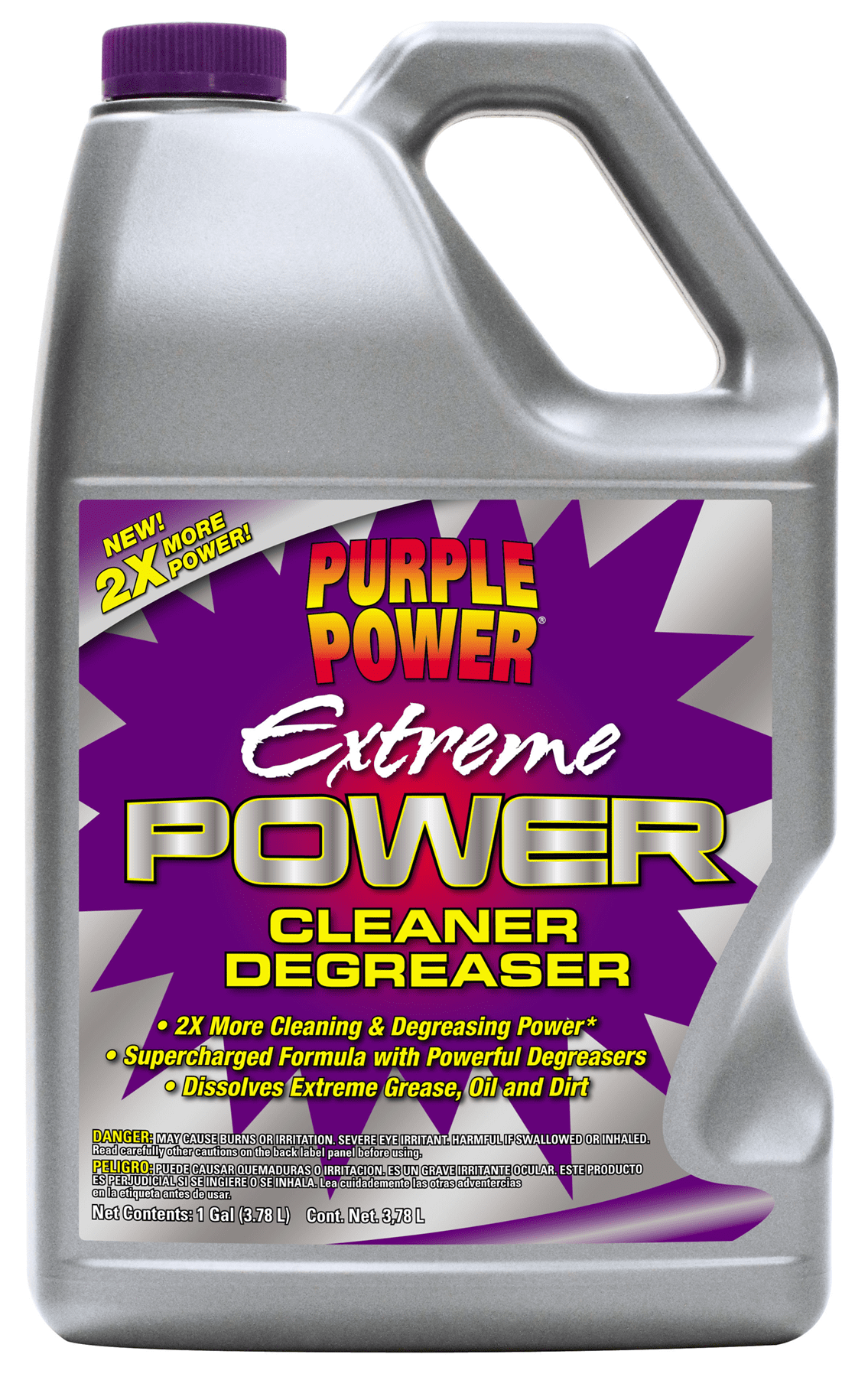 PURPLE POWER 4319PS Industrial Strength Cleaner and Degreaser - 40 oz. - 2  Pack
