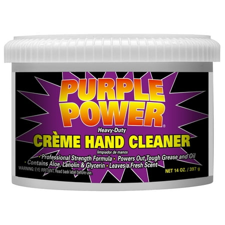 Purple Power Heavy Duty Creme Hand Cleaner, 14 oz