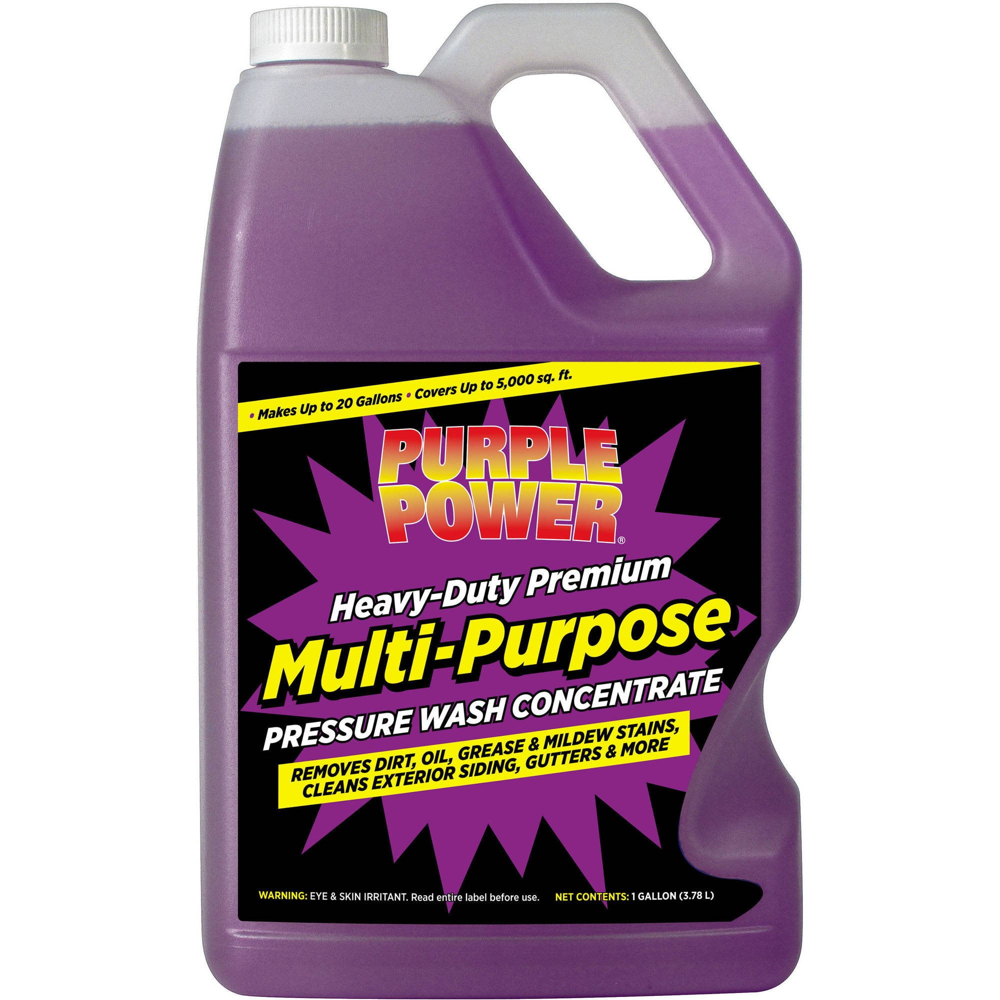 Purple Power cleaner Removes Mold and Mildew 