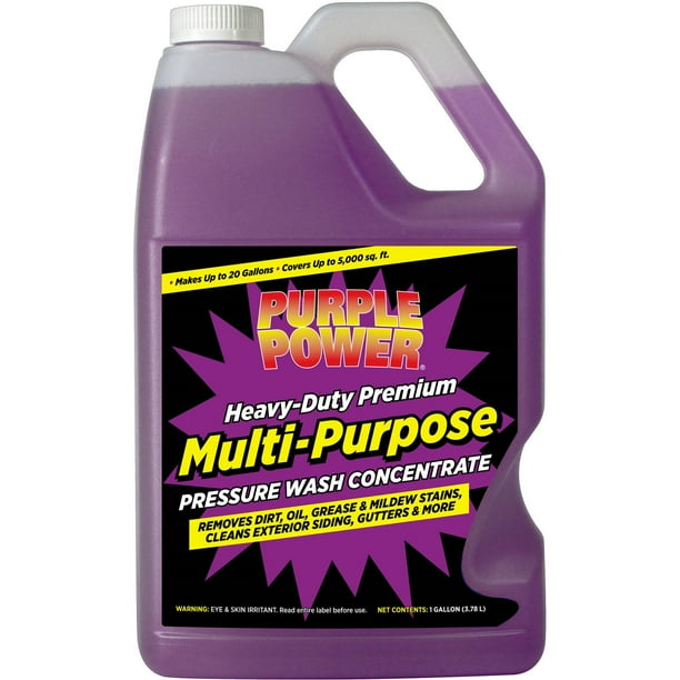 Purple Power HeavyDuty Premium MultiPurpose Pressure Washer fluid
