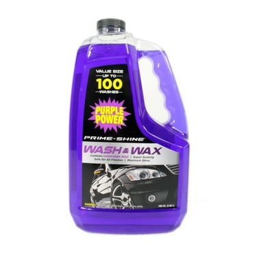 Purple Power Wash & Wax 100oz
