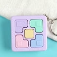 thumbnail image 1 of Purple Purple Led Electronic Memory Game Keychain Handheld Puzzle Toy For Kids Adults Stress Relief, 1 of 6