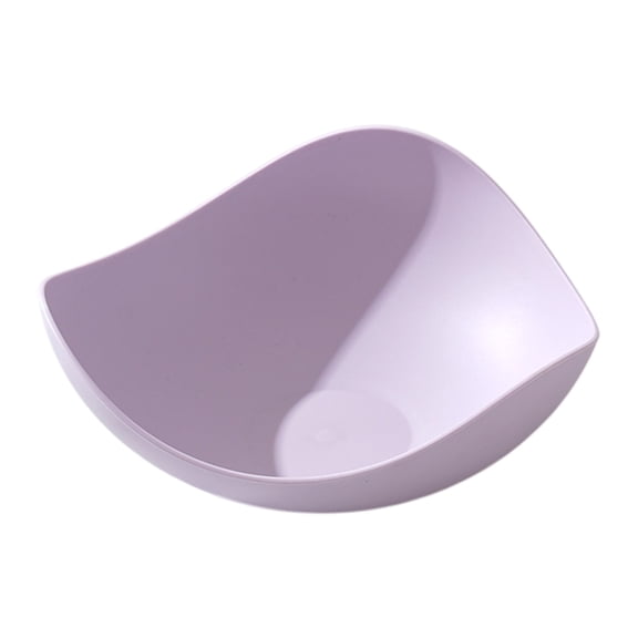 Purple Purple Shaped Fruit Platter For Serving And Decor Sturdy Plastic Construction For Versatile Use