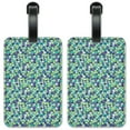 thumbnail image 1 of Purple Rain - Luggage ID Tags / Suitcase Identification Cards - Set of 2, 1 of 5