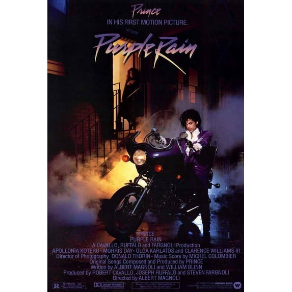 Purple Rain Movie POSTER 27" x 40" Style B