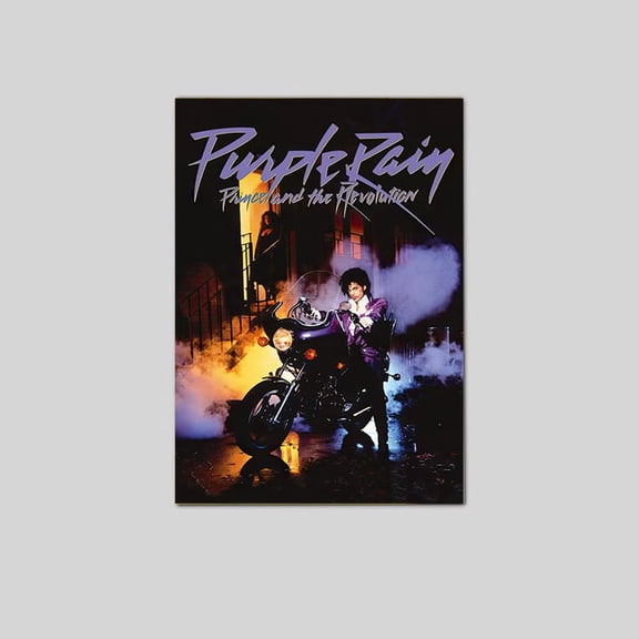 Purple Rain - Music Movie Poster (Regular Style - Prince) Poster Size 24''x36'' GoldenGate JSC