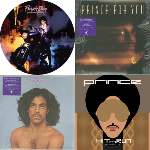 Purple Rain Ost (Picture Disc) & For You & Prince (X) & Hitnrun Phase Two (2LP)