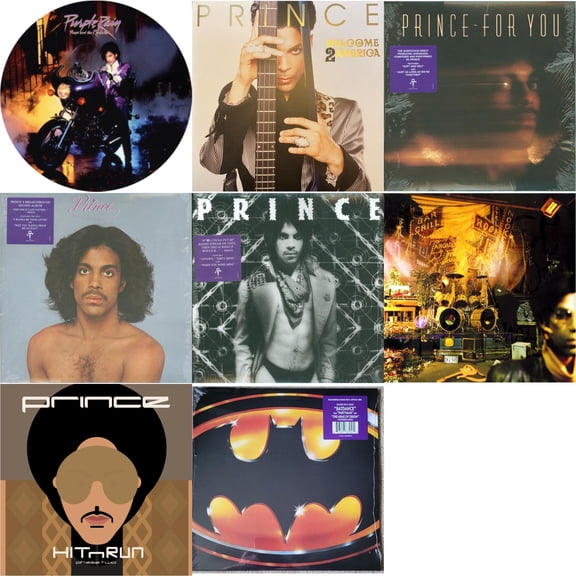 Purple Rain Ost (Picture Disc) & Welcome 2 America (2LP) & For You & Prince (X) & Dirty Mind (X) & Sign O The Times & Hitnrun Phase Two (2LP) & Batman Ost