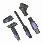 Purple Retail Horse Hair Brush Attachment & Crevice Tool Adapter, Vacuum Cleaner Accessories Compatible with Sh*ark IX141 IZ462H IZ483H IZ363HT IZ361H