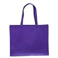 thumbnail image 1 of Purple Reusable Grocery Tote Shopping Bags Hand Bags Eco Friendly 10 Pack WeBaG Brand, 1 of 2
